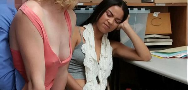  Teens caught stealing back office fuck or go to jail